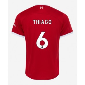 Maillot de foot Liverpool Thiago Alcantara #6 Domicile 2023-24 Manches Courte